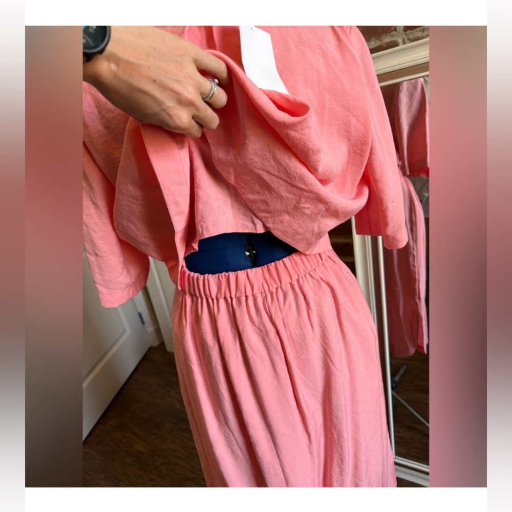 COS Pink Midi Dress - Picture 7 of 8